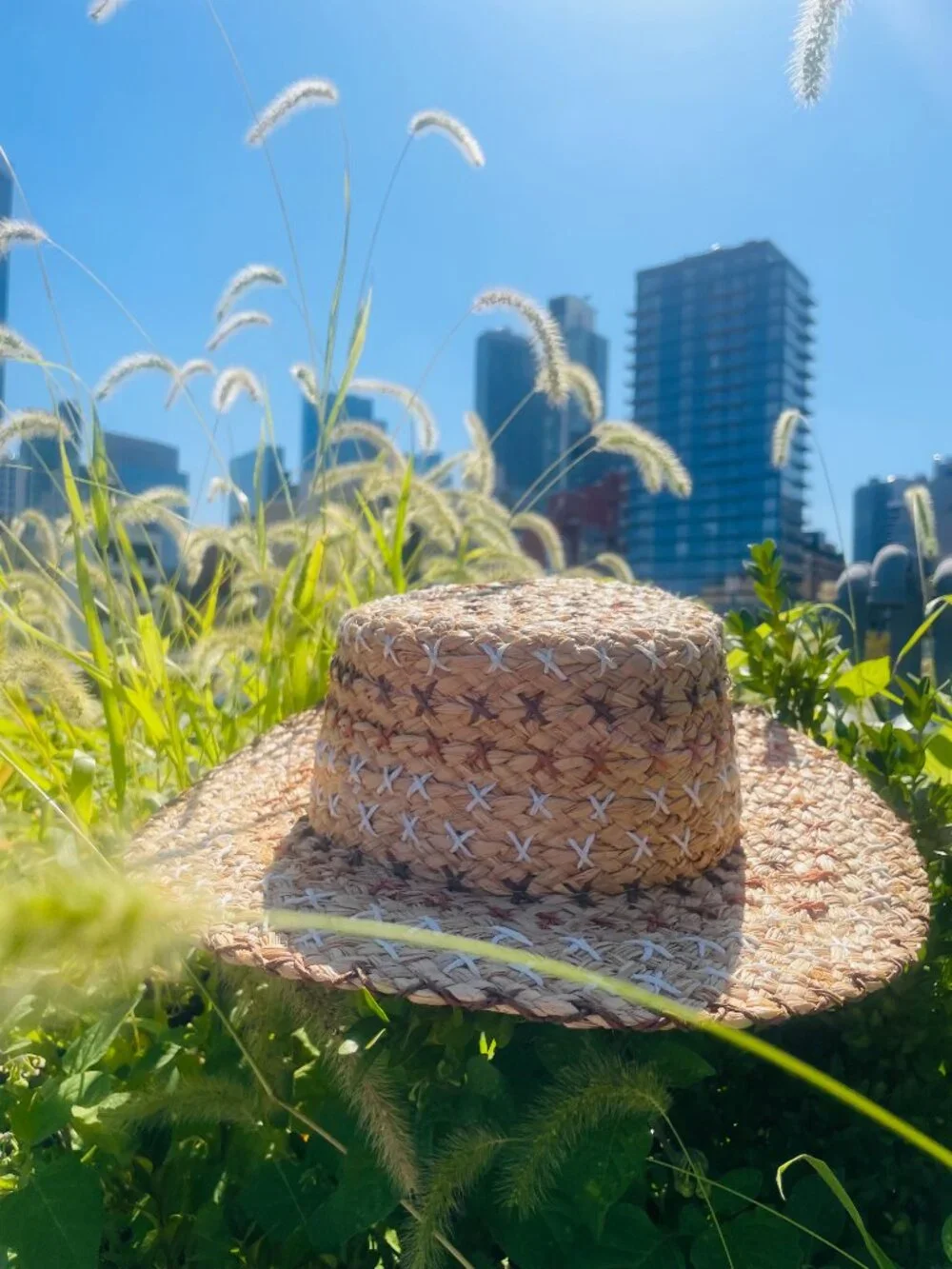 Lack Of Color Soft Woven Flex Medium Brim Fedora Natural Material Boater Hat